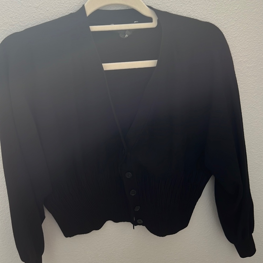 Club Monaco Black Cardigan